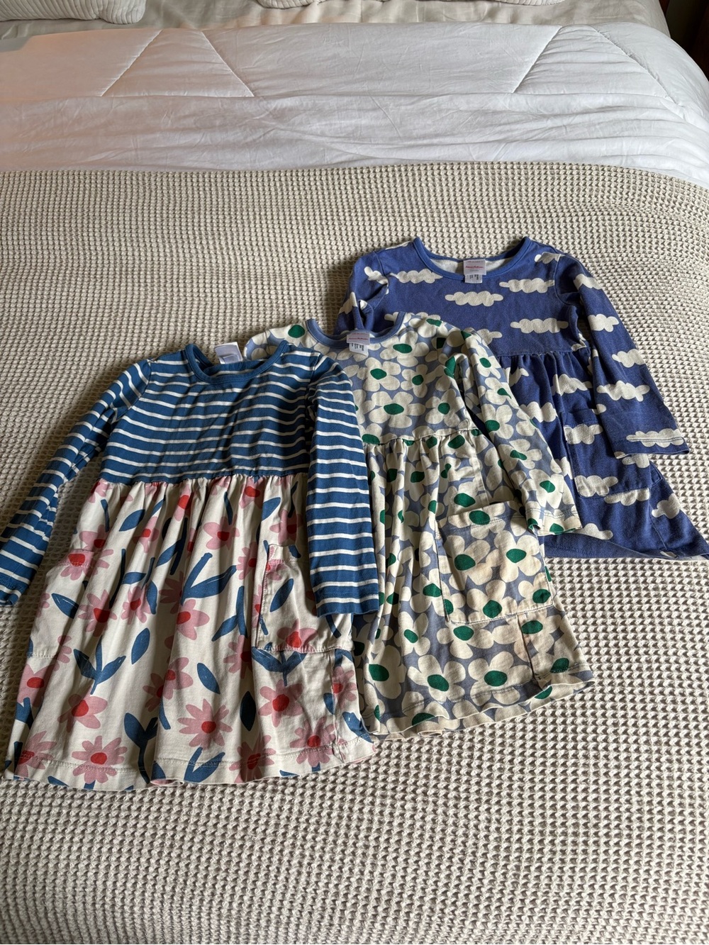 Bundle of Hanna Andersson dresses 4T